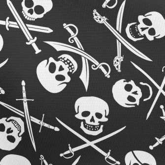 Dual Sword Skeleton Pongee