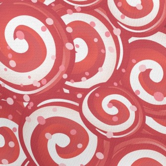 Red Spin Pongee