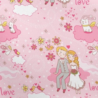 Couple In Love Pongee