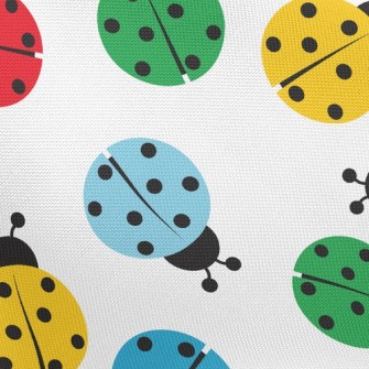 Colorful Ladybug Pongee