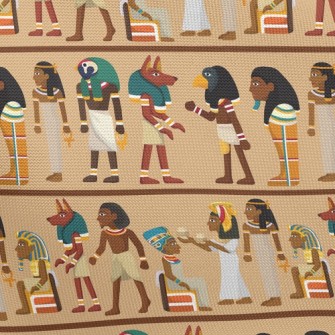 Egyptian Culture Pongee
