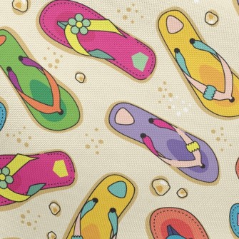 Fancy Beach Shoes Pongee