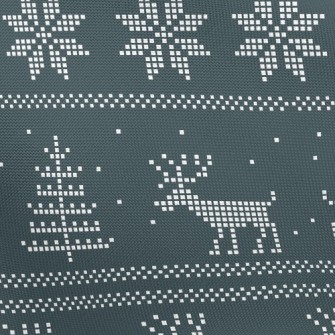 Christmas Moose Pongee