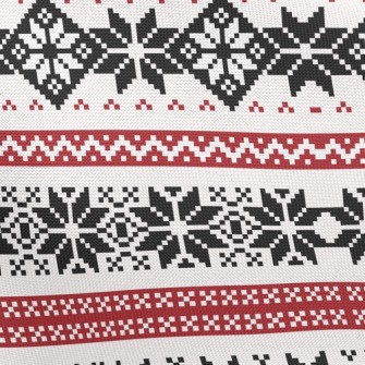 Snowflake Totem Pongee