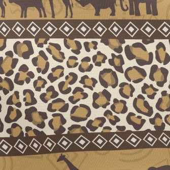 Animal Print Pongee