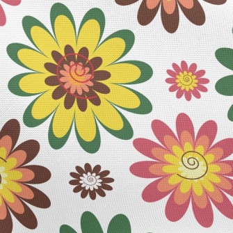 Bright Sunflower Pongee