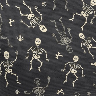 Dancing Skeleton Pongee