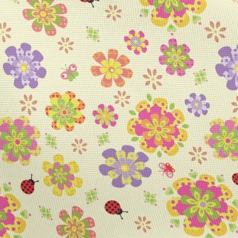 Elegant Temperament Small Flor Pongee