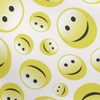 Shiny Smiling Face Pongee