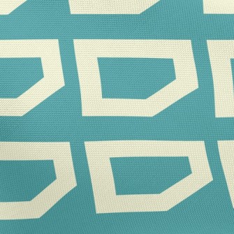Notched Rectangle Pongee