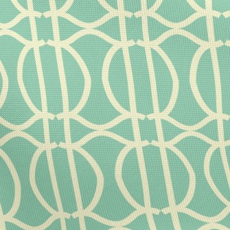 Interlaced Circles And Lines Pongee