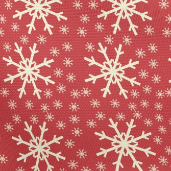 Shiny Christmas Snowflakes Pongee