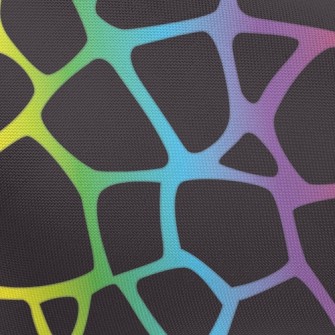 Colorful Giraffe Pattern Pongee