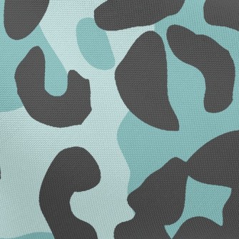 Cool Color Leopard Print Pongee