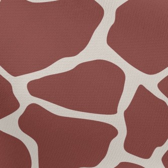 Nostalgic Giraffe Pattern Pongee