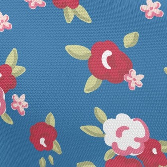 Elegant Rose Floral Pongee