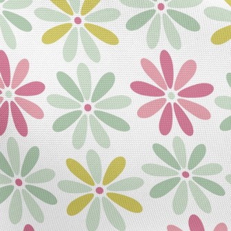 Temperament Tricolor Floret Pongee