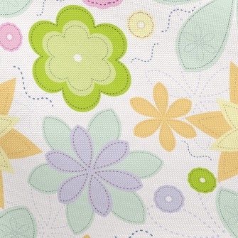 Beautiful Little Floral Pongee