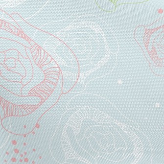 Mysterious Line Rose Pongee