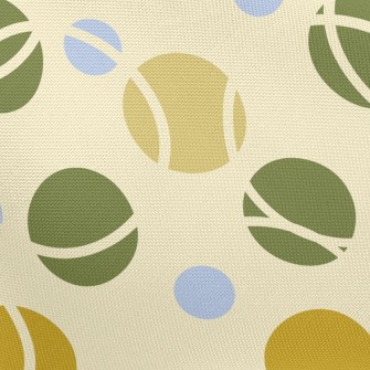 Colorful Lines Dots Pongee