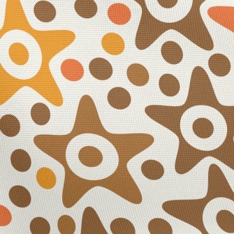 Intensive Dots Of Stars Pongee