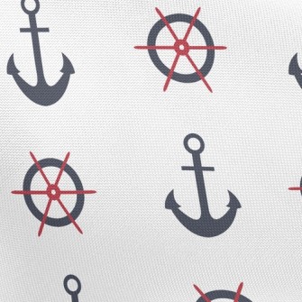 Petite Navy Logo Pongee
