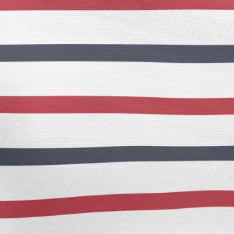 Simple Two-Color Lines Pongee