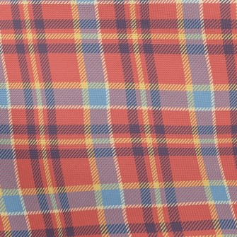 Two-Color Stacked Check Pongee