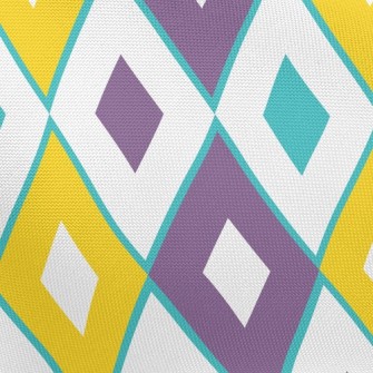Personality Rhombus Pongee