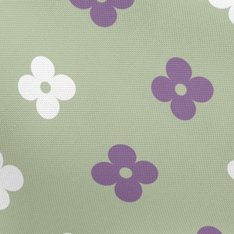 Temperament Two-Color Floret Pongee