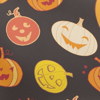 Playful Funny Pumpkin Pongee