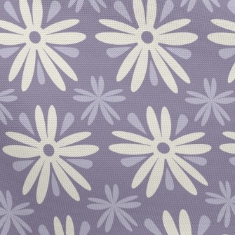 Gentle Romantic Flower Pongee