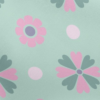 Cute Bicolor Petals Pongee