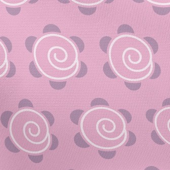 Swirl Dot Florets Pongee