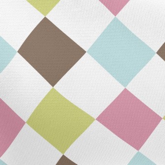 Colorful Square Pongee