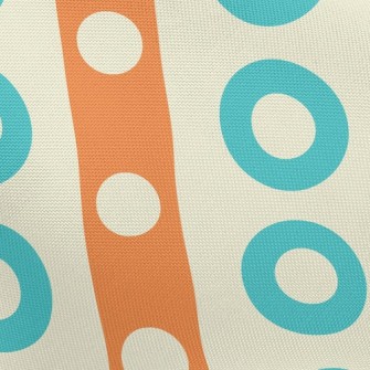 Size Circle Lines Pongee