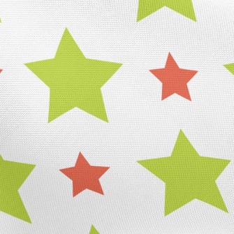 Cute Christmas Wind Stars Pongee