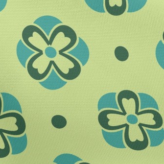 Gradient Deformation Floral Pongee