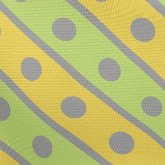 Dots Inside Diagonal Stripes Pongee