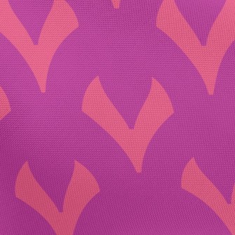 Geometric Heart Pongee