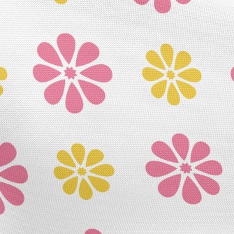 Two-Color Sweet Small Floral Pongee