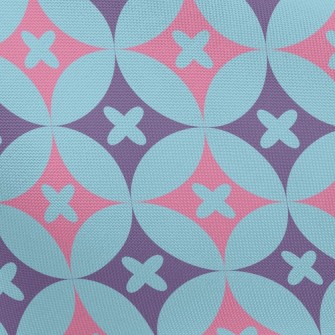 Cross Circle Combination Pongee