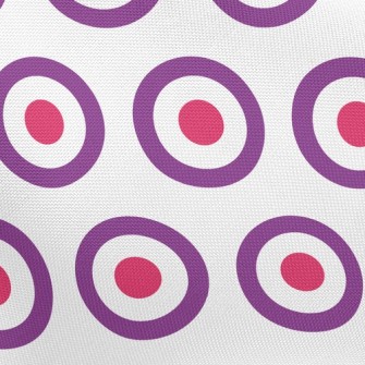 Empty Dot Circle Pongee