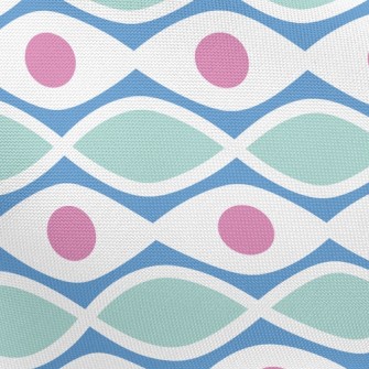 Mysterious Little Waves Pongee
