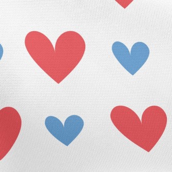 Lively Two-Color Love Pongee