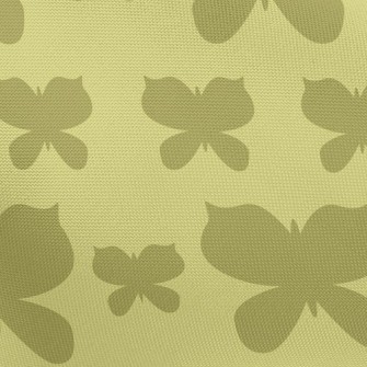 Butterfly Silhouette Pongee