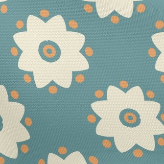 Rare Fantasy Flower Pongee