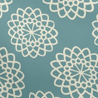 Gorgeous Coil Flowers Pongee