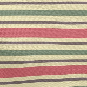 Christmas Horizontal Stripes Pongee