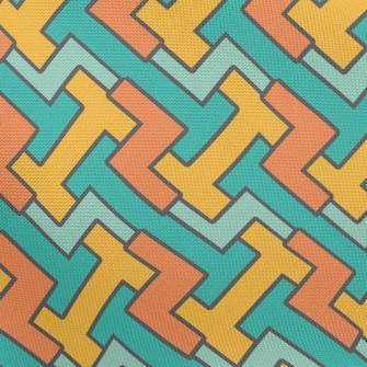 Psychedelic Hose Connections Pongee